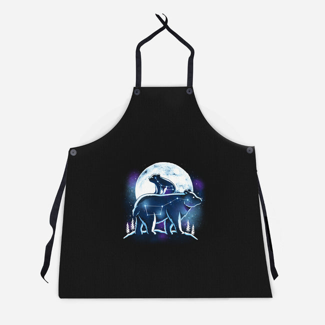 Ursa Constellation-Unisex-Kitchen-Apron-Vallina84