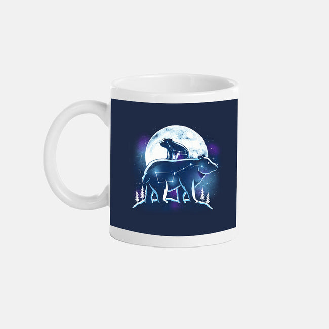 Ursa Constellation-None-Mug-Drinkware-Vallina84