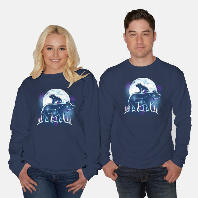 Ursa Constellation-Unisex-Crew Neck-Sweatshirt-Vallina84