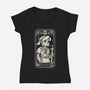 The New Tarot Hero-Womens-V-Neck-Tee-Eoli Studio