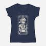 The New Tarot Hero-Womens-V-Neck-Tee-Eoli Studio