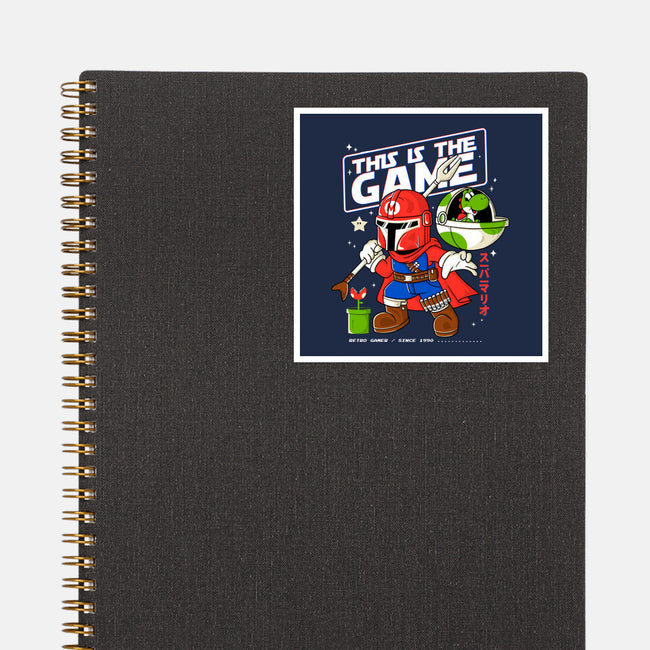 This Is The Game-None-Glossy-Sticker-Eoli Studio