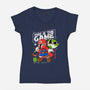 This Is The Game-Womens-V-Neck-Tee-Eoli Studio