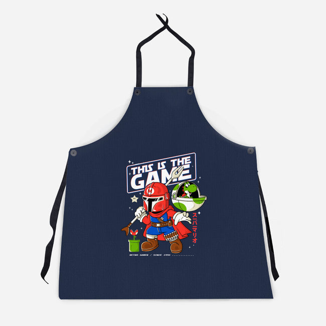 This Is The Game-Unisex-Kitchen-Apron-Eoli Studio