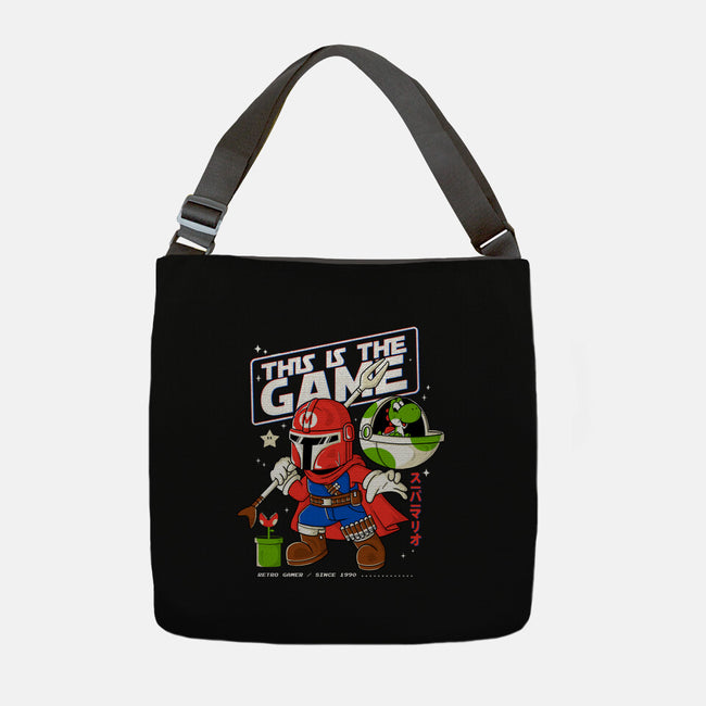This Is The Game-None-Adjustable Tote-Bag-Eoli Studio
