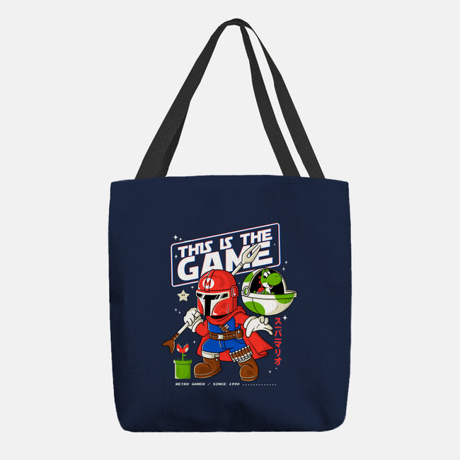 This Is The Game-None-Basic Tote-Bag-Eoli Studio