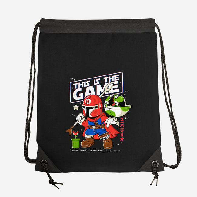 This Is The Game-None-Drawstring-Bag-Eoli Studio