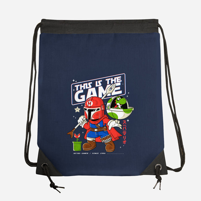This Is The Game-None-Drawstring-Bag-Eoli Studio