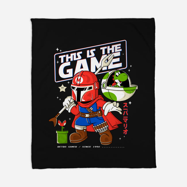 This Is The Game-None-Fleece-Blanket-Eoli Studio
