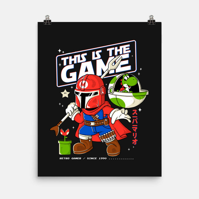 This Is The Game-None-Matte-Poster-Eoli Studio