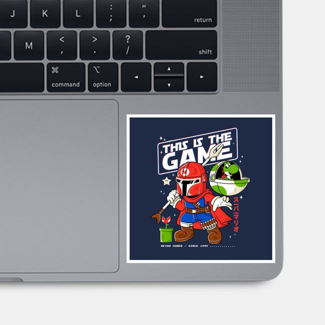 This Is The Game-None-Glossy-Sticker-Eoli Studio
