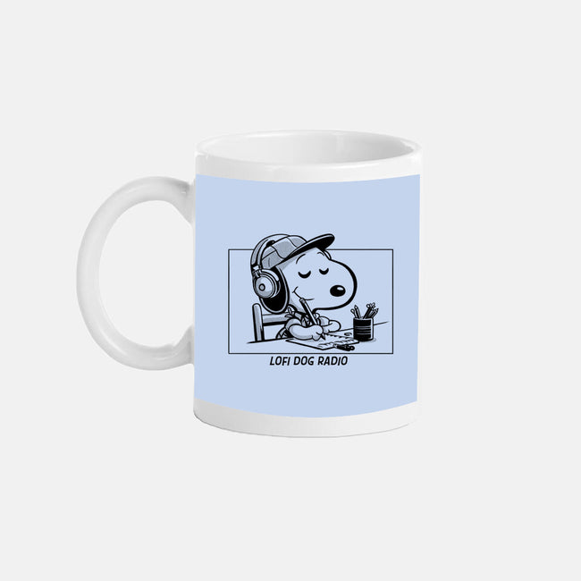Lofi Dog Radio-None-Mug-Drinkware-Eoli Studio