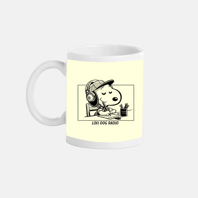 Lofi Dog Radio-None-Mug-Drinkware-Eoli Studio