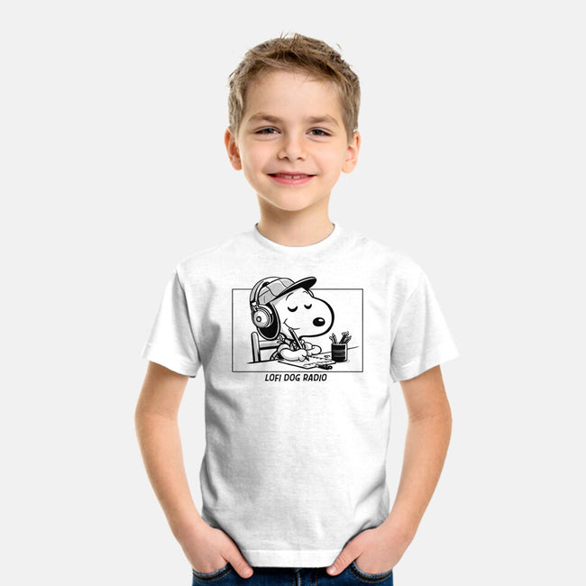 Lofi Dog Radio-Youth-Basic-Tee-Eoli Studio