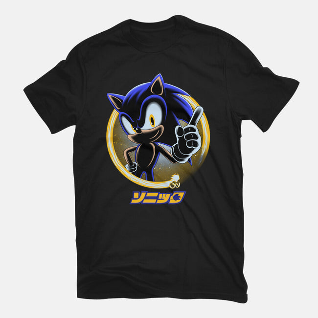 Blue Hedgehog-Youth-Basic-Tee-rmatix