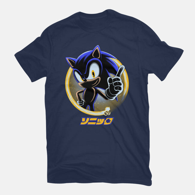Blue Hedgehog-Youth-Basic-Tee-rmatix