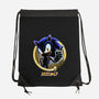 Blue Hedgehog-None-Drawstring-Bag-rmatix