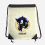 Blue Hedgehog-None-Drawstring-Bag-rmatix