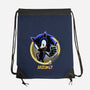 Blue Hedgehog-None-Drawstring-Bag-rmatix