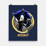 Blue Hedgehog-None-Matte-Poster-rmatix