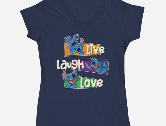 Live Laugh And Love Stitch