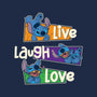 Live Laugh And Love Stitch-None-Polyester-Shower Curtain-turborat14