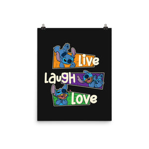 Live Laugh And Love Stitch