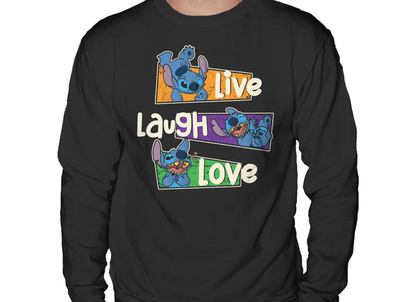 Live Laugh And Love Stitch