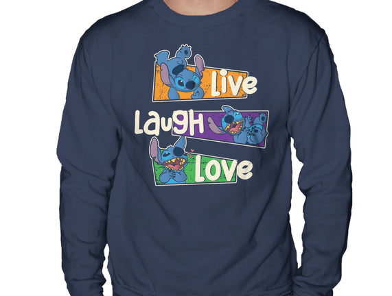 Live Laugh And Love Stitch