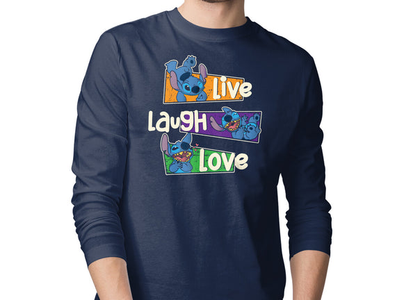 Live Laugh And Love Stitch