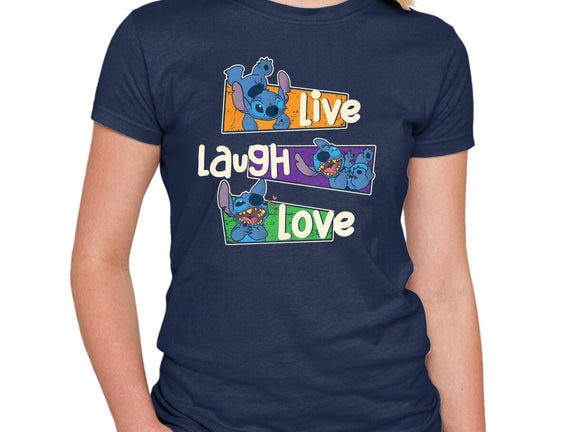 Live Laugh And Love Stitch