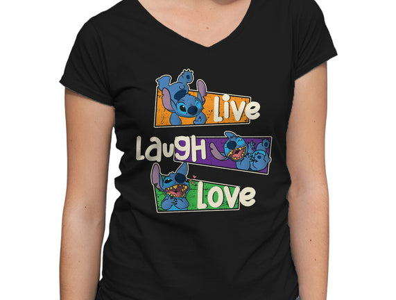 Live Laugh And Love Stitch