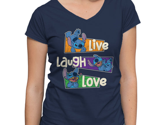 Live Laugh And Love Stitch