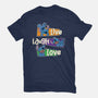Live Laugh And Love Stitch-Womens-Fitted-Tee-turborat14
