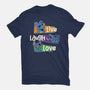 Live Laugh And Love Stitch-Unisex-Basic-Tee-turborat14
