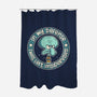 Left Unsupervised-None-Polyester-Shower Curtain-turborat14