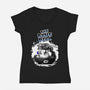 Blissful Ignorance-Womens-V-Neck-Tee-palmstreet