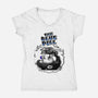 Blissful Ignorance-Womens-V-Neck-Tee-palmstreet