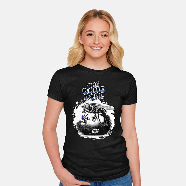 Blissful Ignorance-Womens-Fitted-Tee-palmstreet