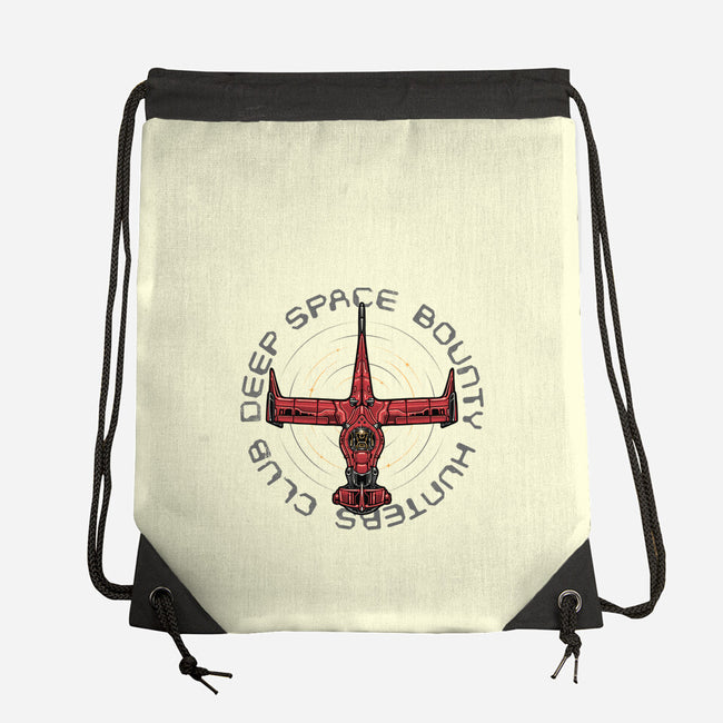 Deep Space Bounty Hunters Club-None-Drawstring-Bag-momma_gorilla