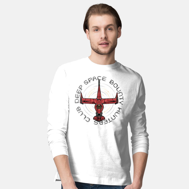 Deep Space Bounty Hunters Club-Mens-Long Sleeved-Tee-momma_gorilla