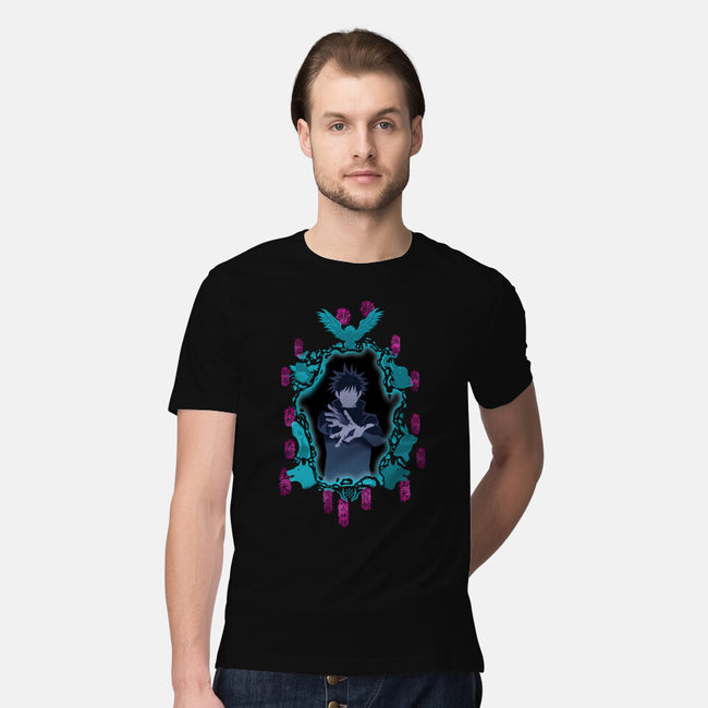 Fushiguro Shikigami-Mens-Premium-Tee-Afire