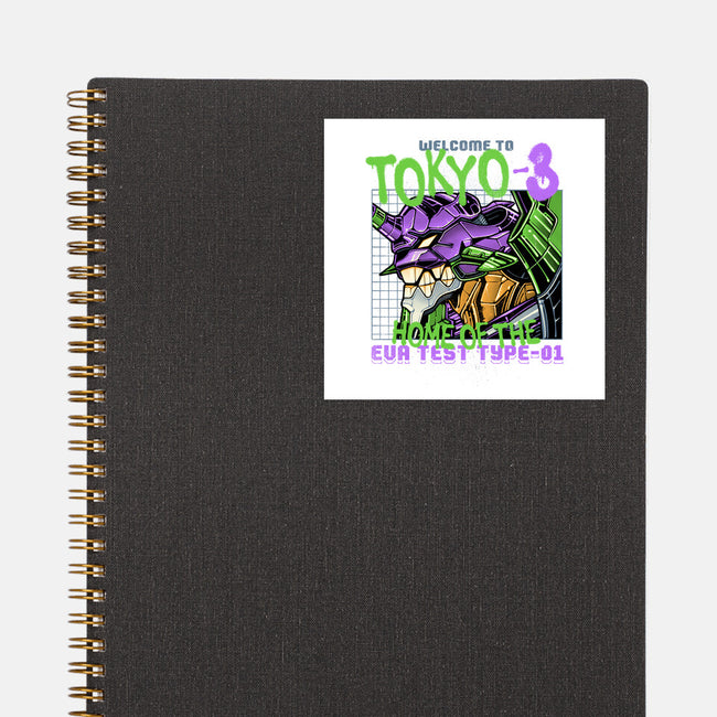 Welcome To Tokyo-None-Glossy-Sticker-momma_gorilla