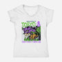 Welcome To Tokyo-Womens-V-Neck-Tee-momma_gorilla