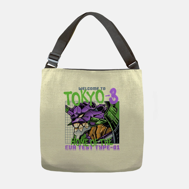Welcome To Tokyo-None-Adjustable Tote-Bag-momma_gorilla