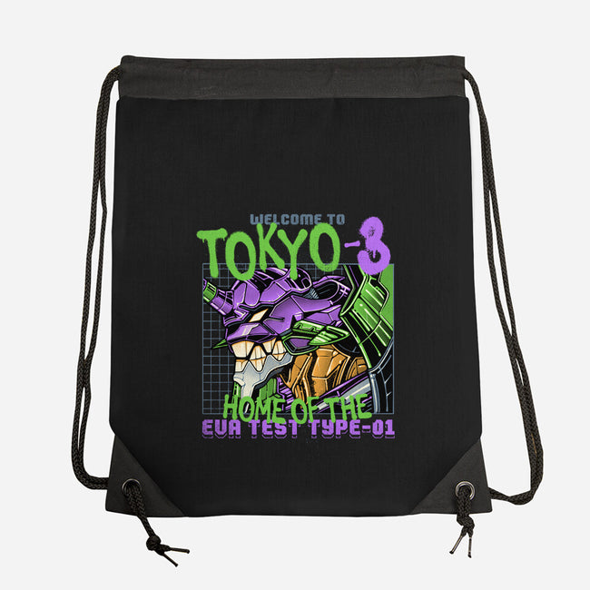 Welcome To Tokyo-None-Drawstring-Bag-momma_gorilla