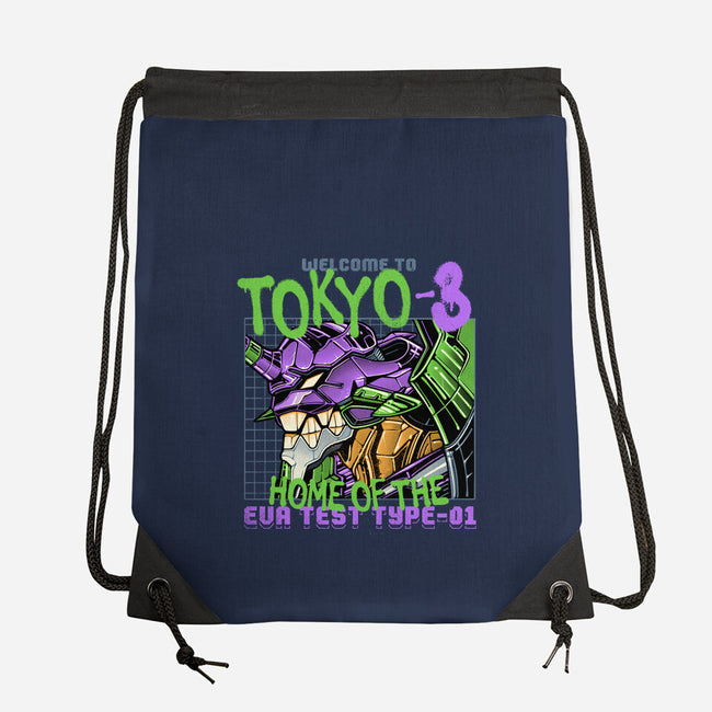 Welcome To Tokyo-None-Drawstring-Bag-momma_gorilla