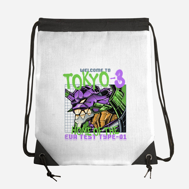 Welcome To Tokyo-None-Drawstring-Bag-momma_gorilla