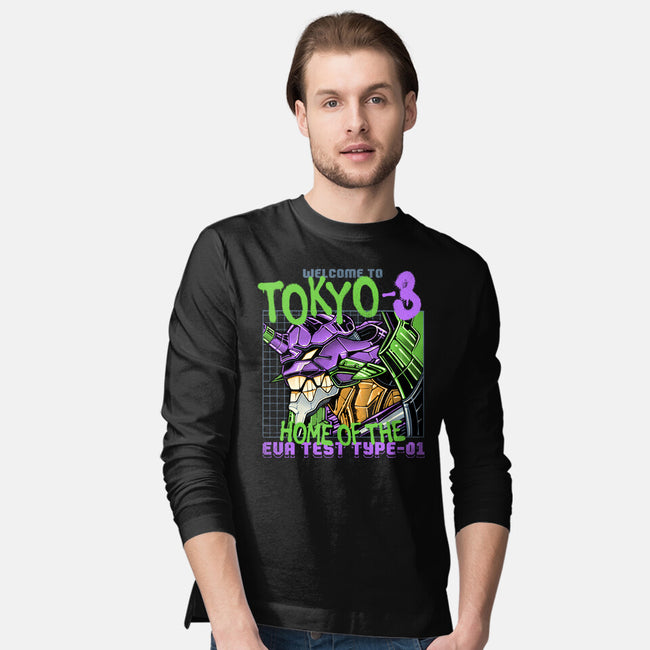 Welcome To Tokyo-Mens-Long Sleeved-Tee-momma_gorilla