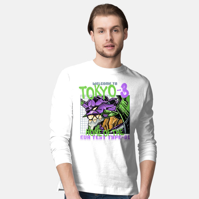 Welcome To Tokyo-Mens-Long Sleeved-Tee-momma_gorilla